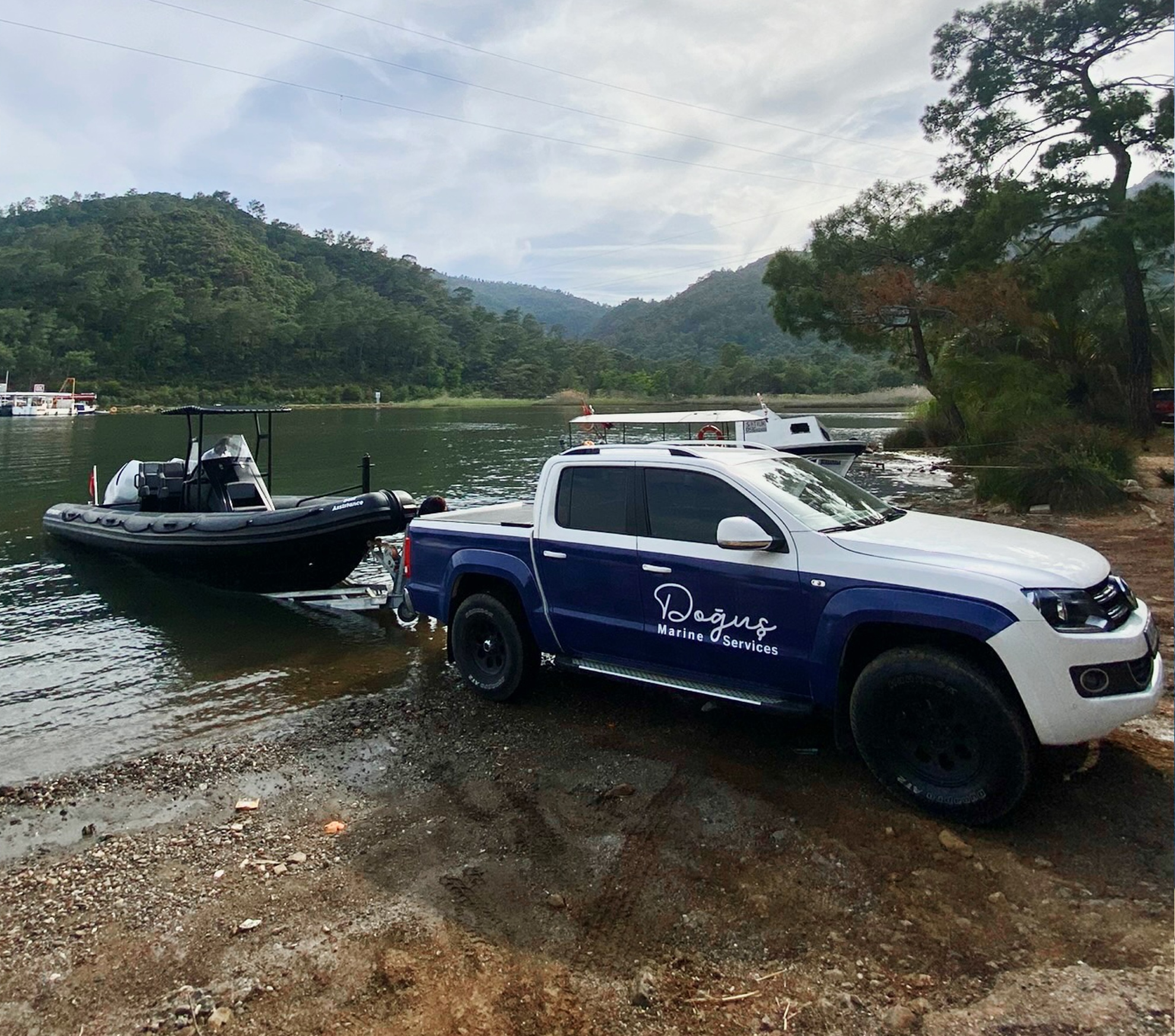 boat towing